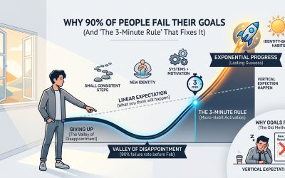 Why 90% of People Fail Their Goals (And “The 3-Minute Rule” That Fixes It)
